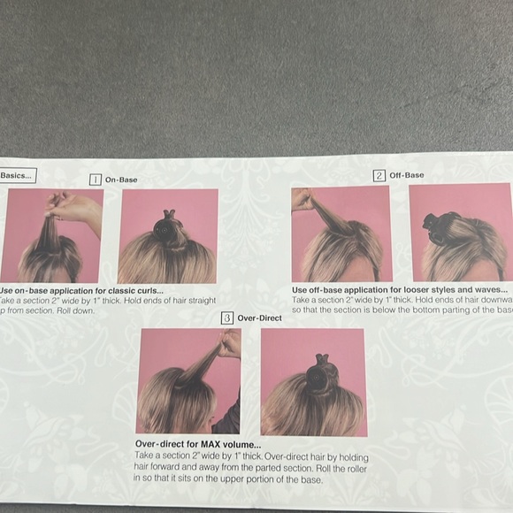 Calista velvet hair rollers - Picture 6 of 7